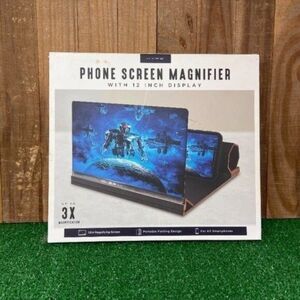 Portable 12 Inch Display Phone Screen Up To 3 X Magnifier For All Smartphones